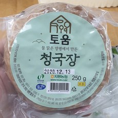 지평농협 토움 청국장, 250g, 3개