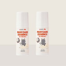 리스펫 강아지 고양이 포우 케어 에센스 발바닥 크림 보습제 로션 75ml, 2개