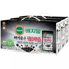 베지밀 검은콩깨쌀 두유 190ml x 20 x 3 코스트코 마켓송지2602, 60개