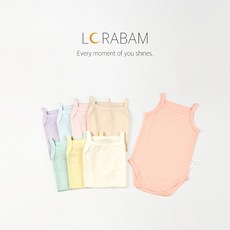 로라밤 메쉬 민소매 수트
