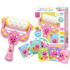 핑크퐁 멜로디 돌돌이 청소 롤러 핑크, 상품$큮, 1개