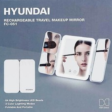 HYUNDAI 美妝鏡 三色燈化妝鏡