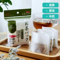 日本製 Komoda 多功能濾茶包 85枚, 1個, 白色