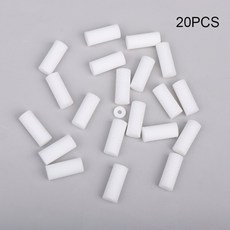 고압 펌프 필터 화이트 파이버 워터 분리 피팅 10X25MM 분리기 오일 가스 실린더 리필, 20pcs