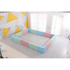 대형 키즈 펜션 실내 플레이 매트 볼 풀장 공 비치볼, 2 x 3 x 0.5m 직각, 1개