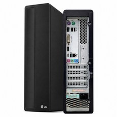 LG 컴퓨터 본체 윈도우11 8세대 슬림형 Z80FV, G5400, WIN11 Pro, 240GB, 16GB, 블랙