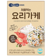 베베쿡 처음먹는 요리가케, 28g, 3개, 연어+치즈가케