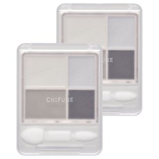 CHIFURE 漸層眼影, 2個, 06灰色