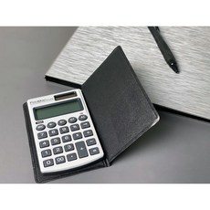 펜맨 전자계산기 PH-220W 미니계산기, 1개, 블랙,화이트
