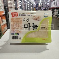 그린촌 냉동다진마늘 요리 반찬 찌개 코스트코 (아이스박스), 3개, 400g