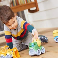 하라 중장비 3종세트 주차장놀이 중장비차 시멘트믹서