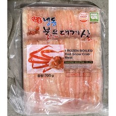 업소용 붉은 대게살 대게 다리살 700g 냉동 홍게살