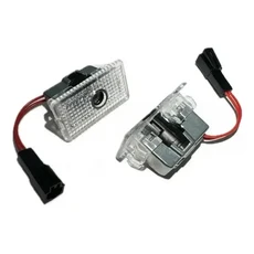 쿠쿠스토어 테슬라 모델 3 RWD 2015 - 자동차 문짝 로고 프로젝터 라이트 HD 예복 액세서리 LED 램프 2 4