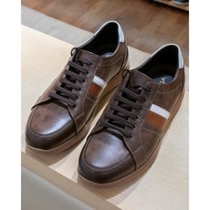 정품 바이네르 1G04 밤색 남성 컴포트 스니커즈