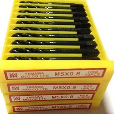 HSS-E 야마하 나선형 나사 탭 M2 M3 M4 M5M6 M8 M10 M12M14 M16, M10X1, 1개