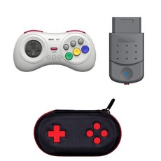 8BitDo 무선 게임 컨트롤러 블루투스 다기능 레트로 게임기 어댑터 PC, 1_수납가방