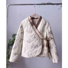 계량한복 누빔 저고리 배자 개량 패딩 겨울 어른한복 설날