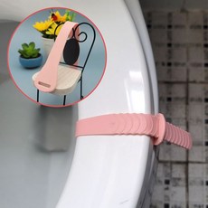 핑크 변기커버 손잡이 손잡이 변기 타이형 손잡이 블라젯 타이형 변기손잡이 핑크 변기커버손잡이 위생 예쁜 위생변기손잡이 변기 손잡이 커버 YYV 삼미호 변기부속품 변기악세사리 VED