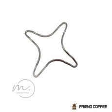 자스민스토어 모카포트 전용 사각 사발이 컵받침 커피준비용품 모카포트용품 사각사발이 주방용품 카페용품 모카포트사각사발이