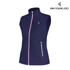 KIM YOUNG JOO SPORTS Kim Young Joo女款輕量輕薄背心/女款高爾夫服戶外登山彈性防風背心