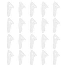 uxcell 150개의 블레이드 나이프 팁 보호 커버 36 × 15.7 x 4.1mm 플라스틱 나이프 가드 슬리브 클리어 나이프 블레이드 팁 슬리브 커버 주방용