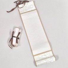 미니 족자 diy 나만의 작품 만들기 미술수업 캘리그라피 유치원 졸업선물, 1개