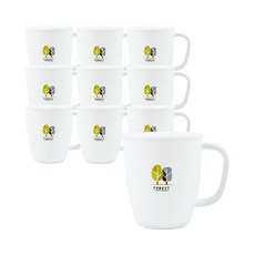 니드코 포레스트 손잡이양치컵 소, 10개