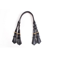 아르티장 트위스트 숄더백 가죽핸들 6403 쇼펴가방끈 가죽가방끈 가죽끈, 1개, 블랙