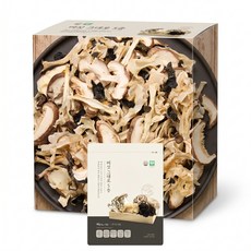버섯 그대로 5종 국산 무농약 말린 버섯 모둠 홈쇼핑방영, 1세트