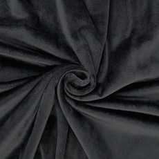 장난감 짧은 원단 부드러운 플란넬 핸드메이드 섬유 봉제 인형용 Diy 플러시 가정용, 02 50X100CM, black, 1개
