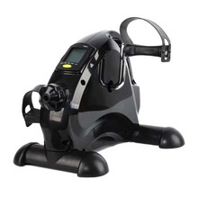 전동 스텝퍼 무릎 강화 전동스텝퍼 홈트 스탭퍼 자동 근력 훈련 걷기 재활, 1. C 블랙 + 풋커버(수동)