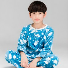 E-line 男童學生糖果熊睡眠睡衣