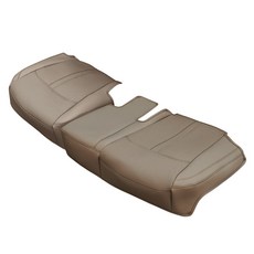 루젠 쏘렌토 MQ4 차량용 방석 쿠션, 1개, 2열 (5/7인승) 2P 올리브브라운