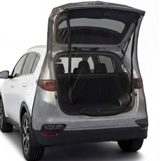 캠핑용 야헨다 SUV 테일게이트 메시 스크린 자동차 텐트 그늘막 마그네틱 디자인의 통기성 버그 자외선 차단 개인정보 보호 커버 캠핑 액세서리대형 하프 랩 화이트, X-Large, Full Wrap, Black