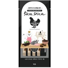 5km Stick 粉色寵物零食, 4個, 烏骨雞(元氣)