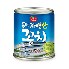 동원 자연산 꽁치 통조림, 230g, 4개