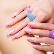 MUZMAK 造型美甲片 Purple Glass, 1組