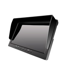 후방카메라 룸 건설기계 버스 중장비 트럭 특수차량 화물차 대형차량 자동차, 1. 공식 표준, 1. 멀티 카메라, 1. 9인치 4채널 음성 제어 단일 모니터 U자형 금속