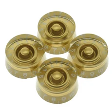 Dopro- (임페리얼) LP 기타 스피드 다이얼 노브 Gibson Les Paul/CTS Pots 용 24 개의 미세 스플라인 컨트, 05 금, 05 금