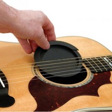 야간 기타 연주 울림음 소음 방지 통기타 홀커버 GS0900020A, A 8.6cm, 1개