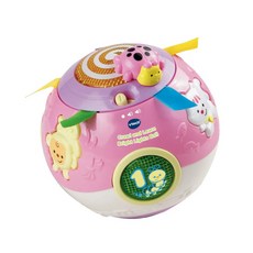 VTech 聲光互動球，鼓勵爬行，激發好奇心，促進寶寶健康成長, 粉色, 1個