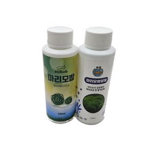 EOBOB 어밥 국산 마리모 모스볼 영양제 밥 먹이 120ml 각 1개