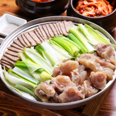아롱 사태 도가니 냉동 수육 300g 마약 소스 곰탕 국물 육수, 1개