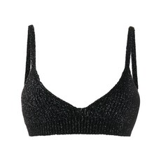 알라누이 골지 니트 크롭 탑