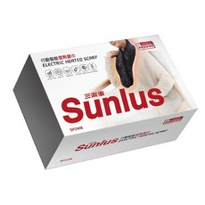 Sunlus 三樂事 SP2408 行動智能發熱圍巾 電熱圍巾 USB供電 可水洗, 116X26cm