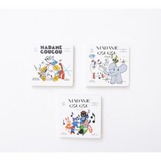 [재입고] 마담꾸꾸 사운드북 SET (Madame Coucou), 마담꾸꾸 사운드북 SET (3종)