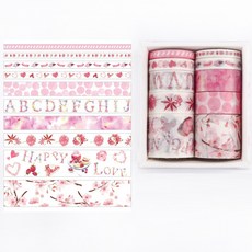 올리브파티 빈티지 감성 다꾸 마테 마스킹테이프 10개 세트, 2세트, G형