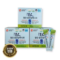 청인 장건강하나로 유산균, 3개, 150g