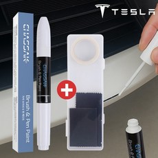 차싹 테슬라 PN01 스텔스그레이 붓펜 자동차 페인트 도색, 차싹 투명 붓펜