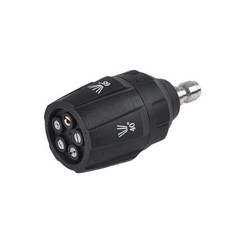 Tucool Racing 5 in 1 고압 스프레이 노즐 1/4 퀵 커넥트 (5가지 설정: 0 15 25 40 65)